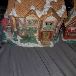 Village house light up